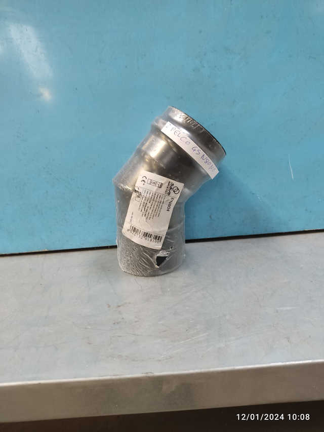 EMAILLE COUDE 45° D80 - 2PELCO4580NO 