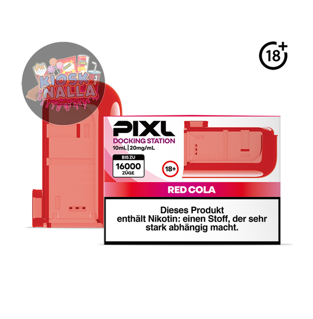 PIXL Xfill Pod - Red Cola (Rote Cola) - 20mg - 16000 Züge