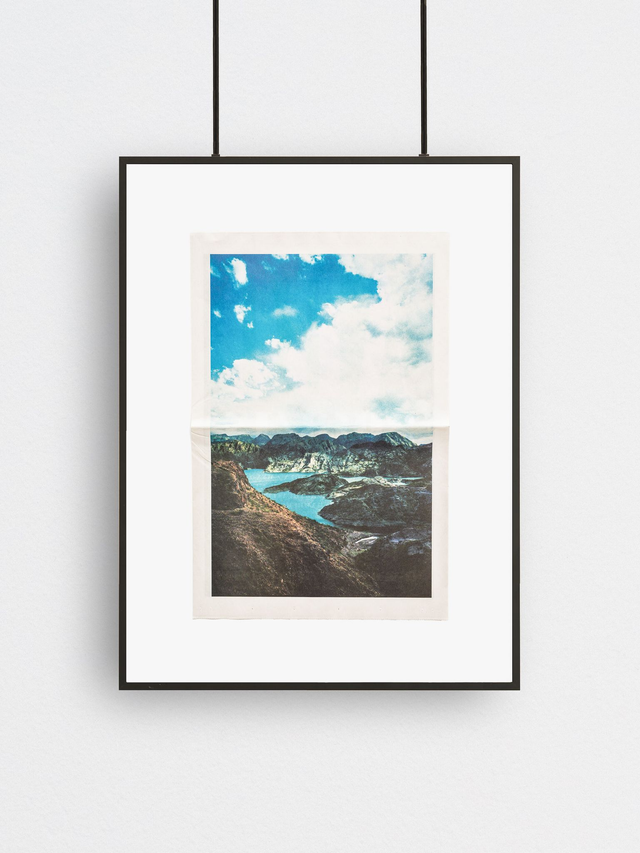 Soft dyed heavy giants (5), 47cm x 31 cm Offsetdruck auf Zeitungspapier