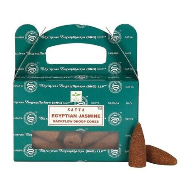 Egyptian Jasmine - Satya  Backflow Incense Dhoop Cones