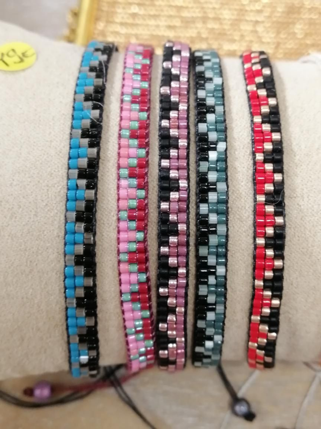 Bracelet tendance, perles Miyuki Délica