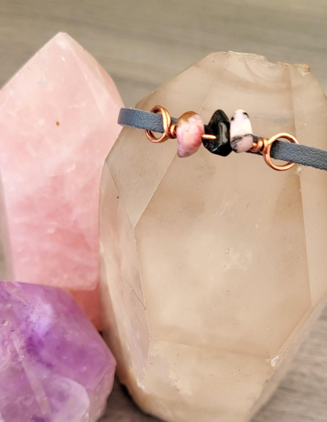 Bracelet/Anklet - Rhodonite