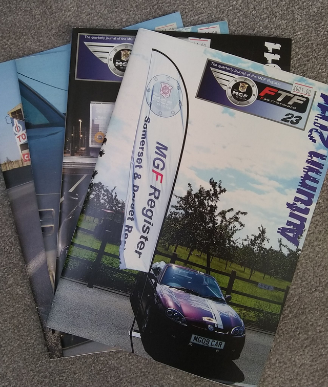 x FasTForward 2010-2011 Back copies