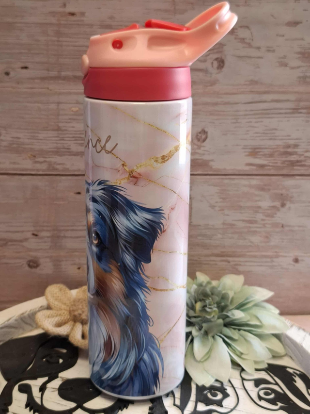 Gourde berger australien personnalisable 600Ml