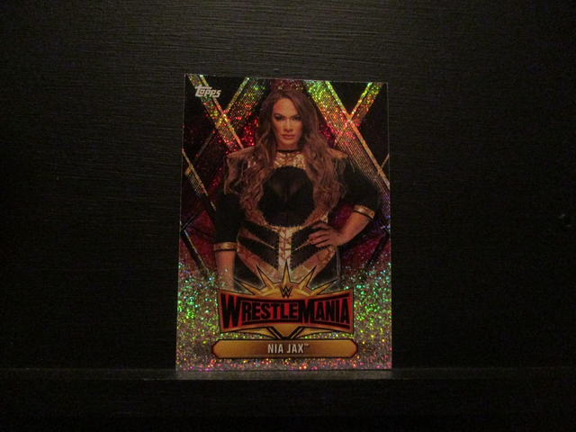 Nia Jax - Champions Wrestlemania Original Trading Card #WM-13
