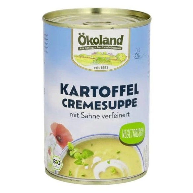 Ökoland Kartoffel Creme Suppe, 400ml Dose