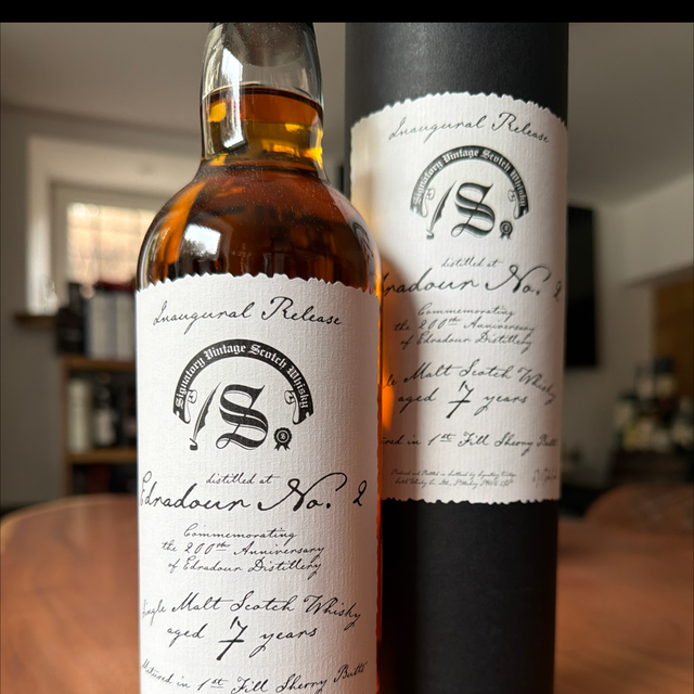 Edradour No.2 Inaugural Release 7yo