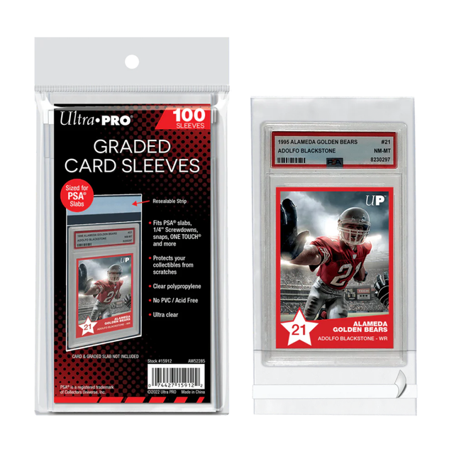 Ultra PRO: Graded Card Sleeves Resealable (PSA, CGC) 100kpl