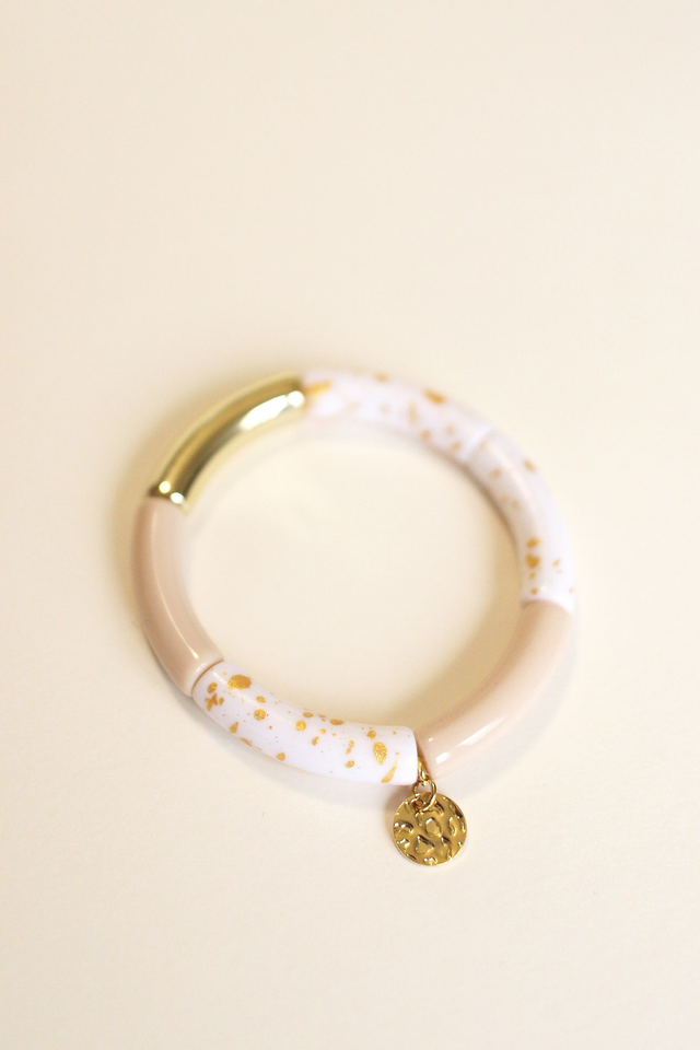 Joy - Éclat blanc et or