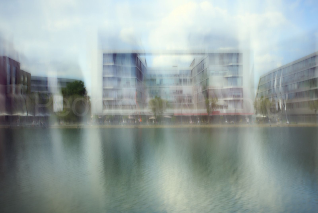 Duisburg Hafen Osteria abstrakt