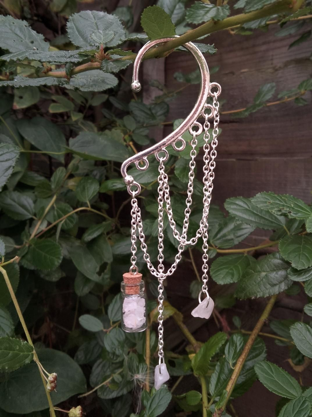 Rose Quartz Ear Wrap