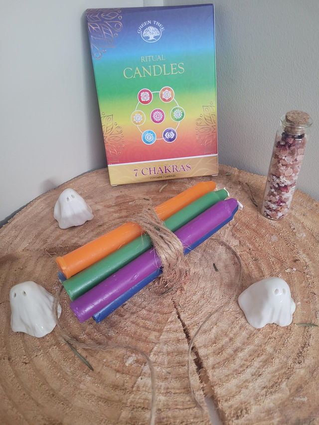 Bougies Rituel 7 Chakras