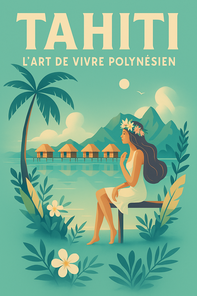 Affiche photo - Tahiti - L'art de vivre polynésien