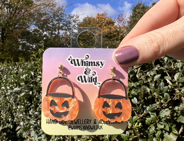 Pumpkin treat buckets 