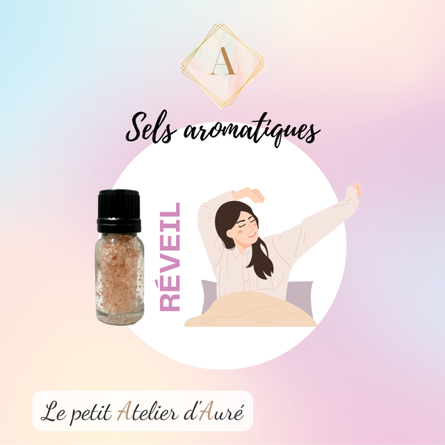 Sels Aromatiques &quot;réveil&quot; - flacon de 10ml