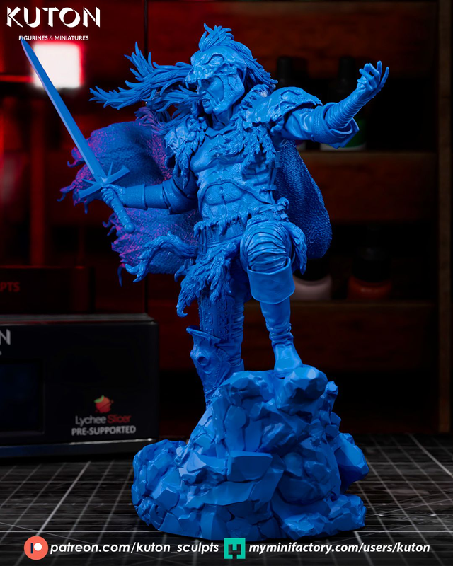 STATUE HIGHLANDER KURGAN série movie