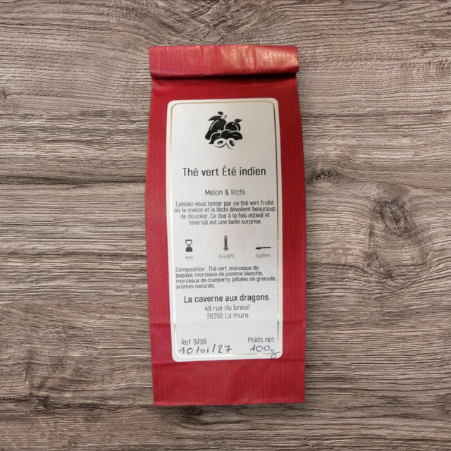 Thé vert été indien 100g