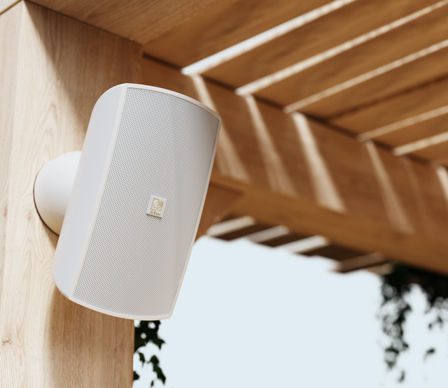 AUDAC HP mural 6" 2voies 8ohm/100V IP66 - Blanc (Paire)