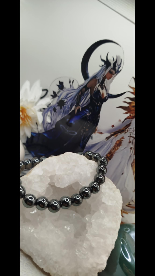 Bracelet Hématite Noire Collection Minimal Touch