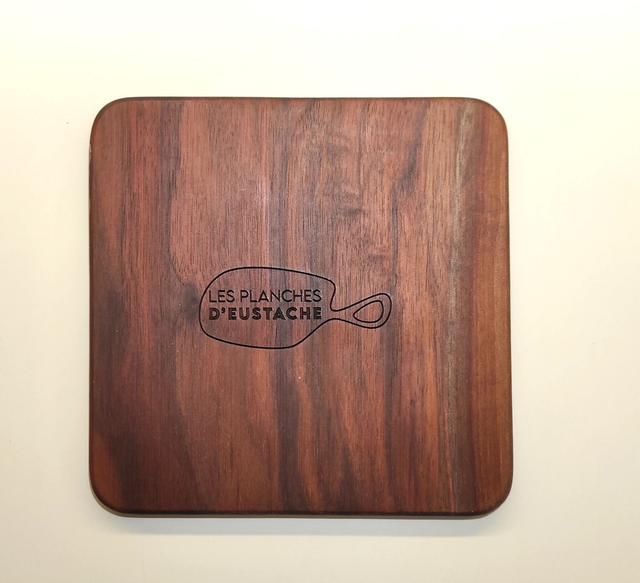 Dessous de plat simple Noyer Américain