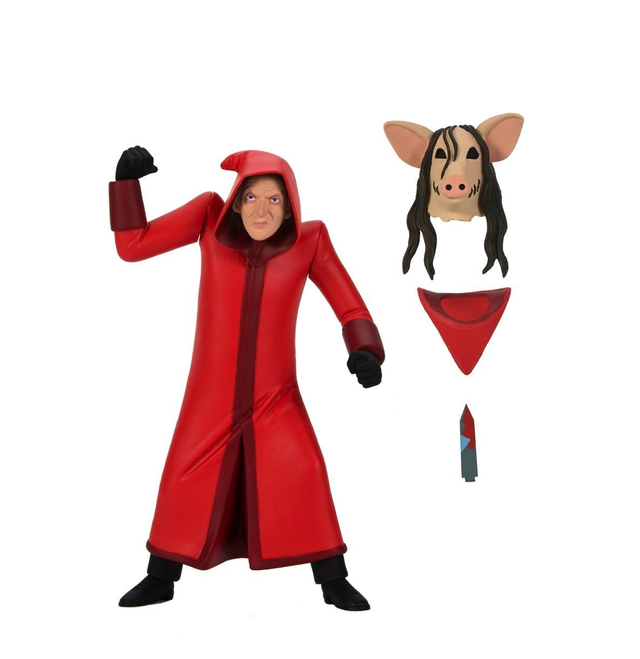 Saw: Jigsaw (Red Robe) Toony Terrors Action Figure