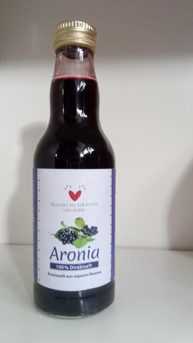 Aronia Saft 0,2 l plus 15 cent Pfand