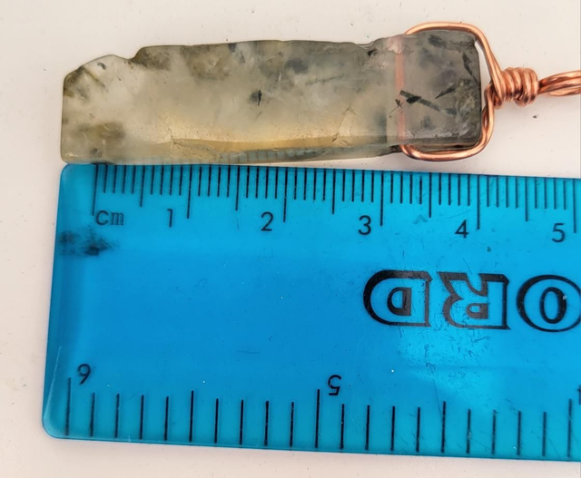 Morganite pendant - medium