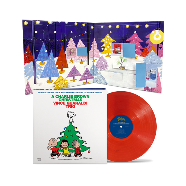 Vince Guaraldi Trio - A Charlie Brown Christmas LP (Eco Red Vinyl)