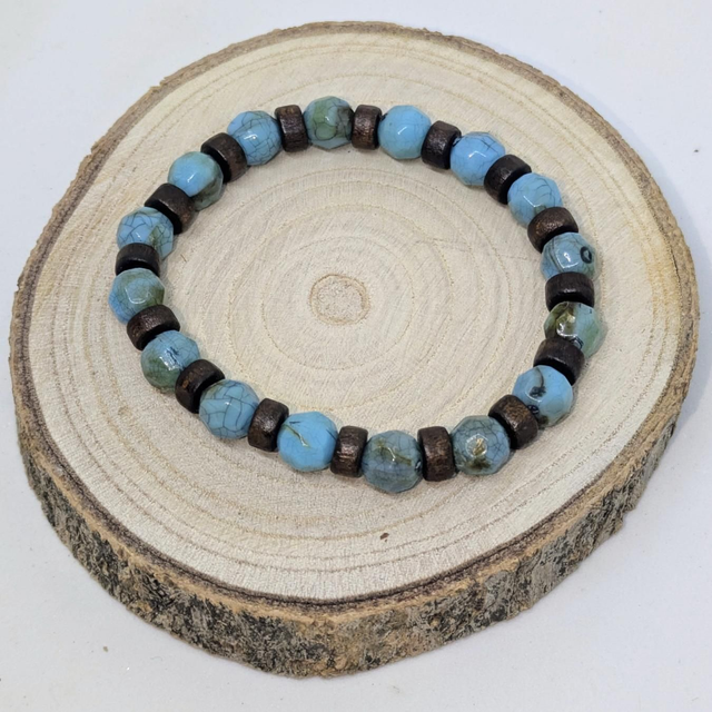 Bracelet &quot;Perle &amp; Heichi&quot; fantaisie BB-012