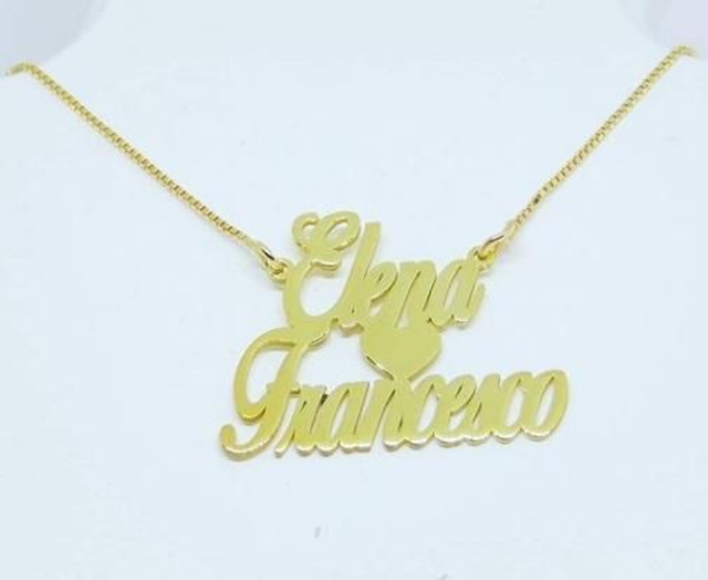 Piccole Gioie Collana Nomi Elena e Francesco