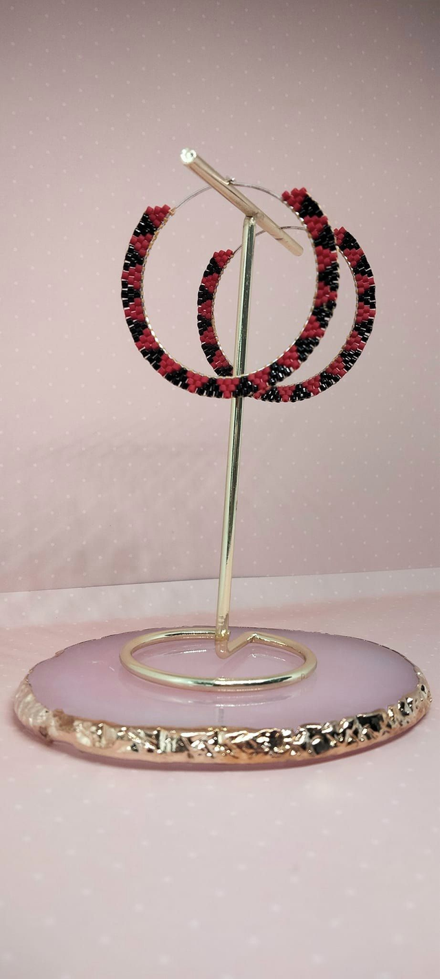 Boucle d&#039;oreilles Baiser de Feu