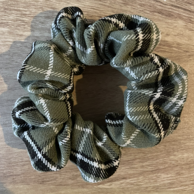 Chouchou Ève tartan