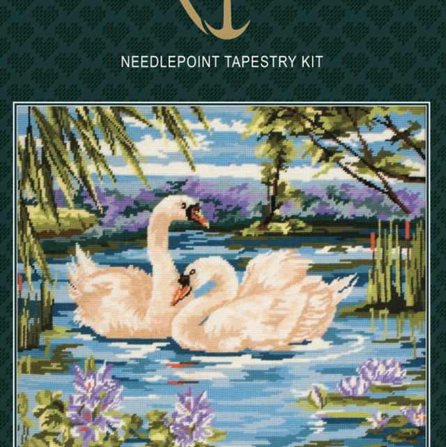 DISCONTINUED Swans Tapestry Kit by Anchor 