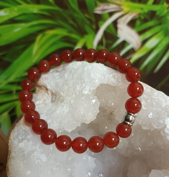 Bracelet en cornaline