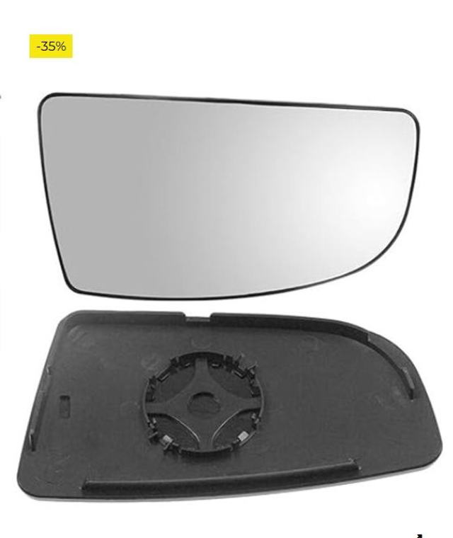 Espejo retrovisor inferior Transit MK8 2014-2020 con placa trasera lateral