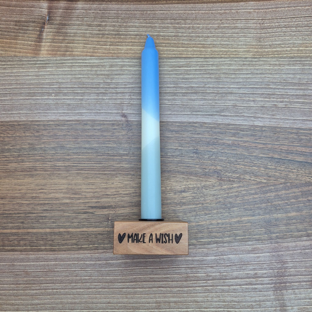1er Stabkerzenhalter, MAKE A WISH