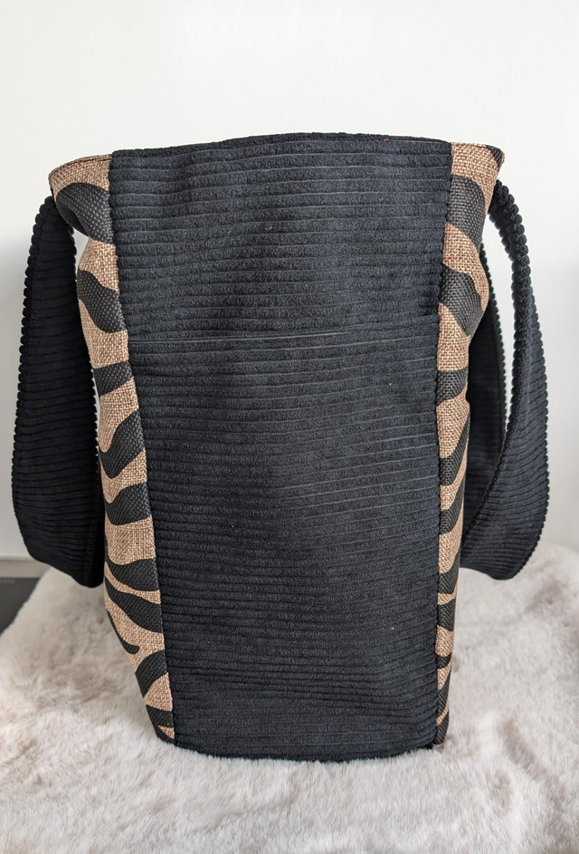 Sac cabas "savana élégance"