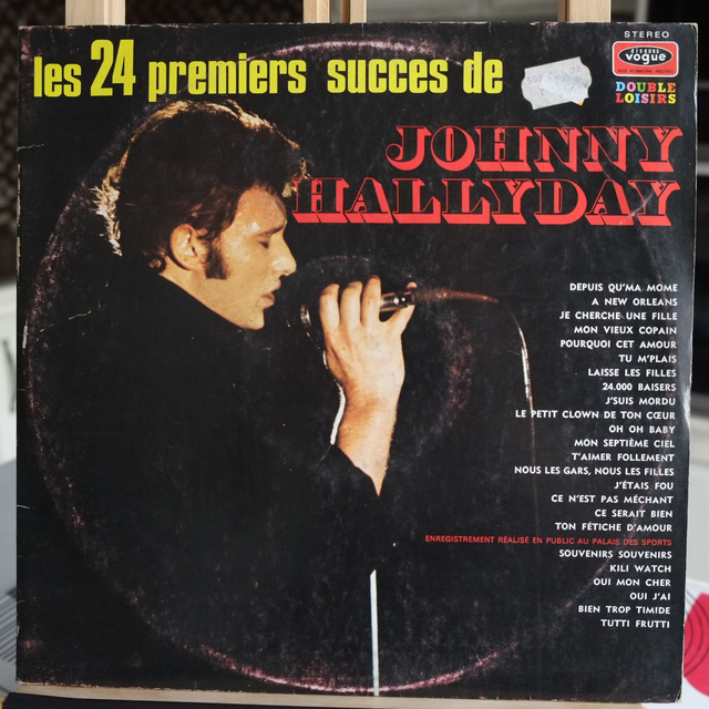 JOHNNY HALLYDAY - Les 24 premiers succès