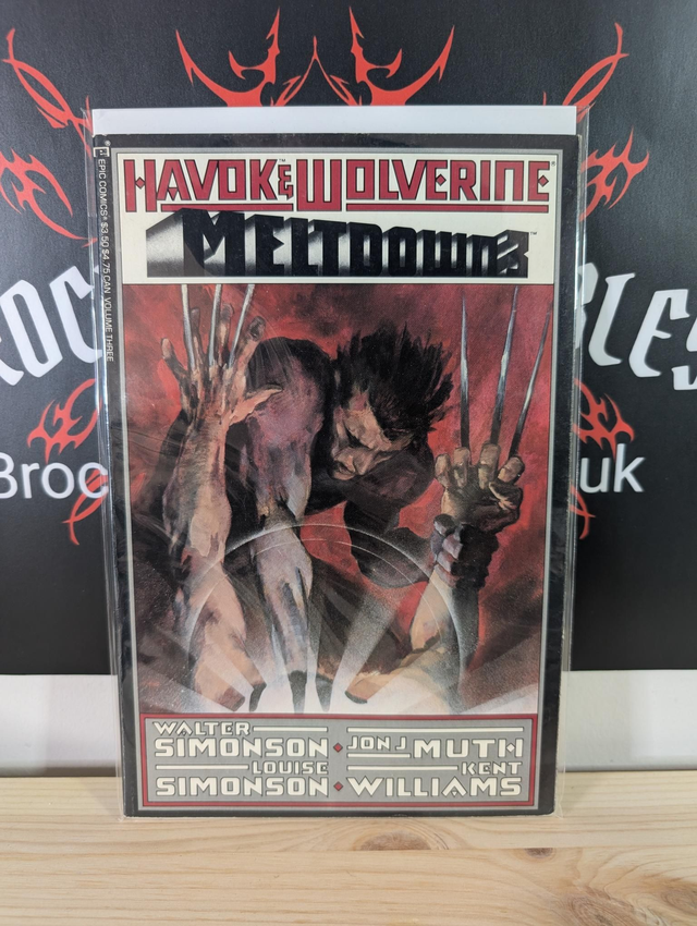 Havok And Wolverine Meltdown #3 1989