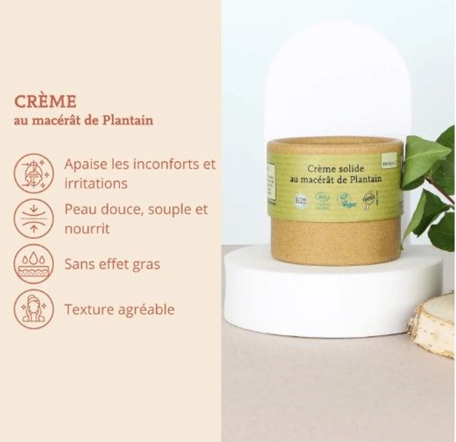 Crème solide au macérât de plantain "Comme avant" ÉPUISÉ 