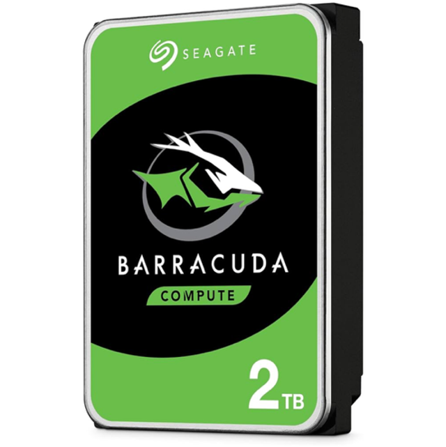 Disque Dur 3,5" Seagate BarraCuda 2To 7200trs/mn - S-ATA