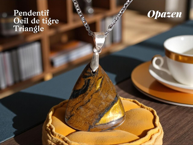 Pendentif Oeil de tigre 