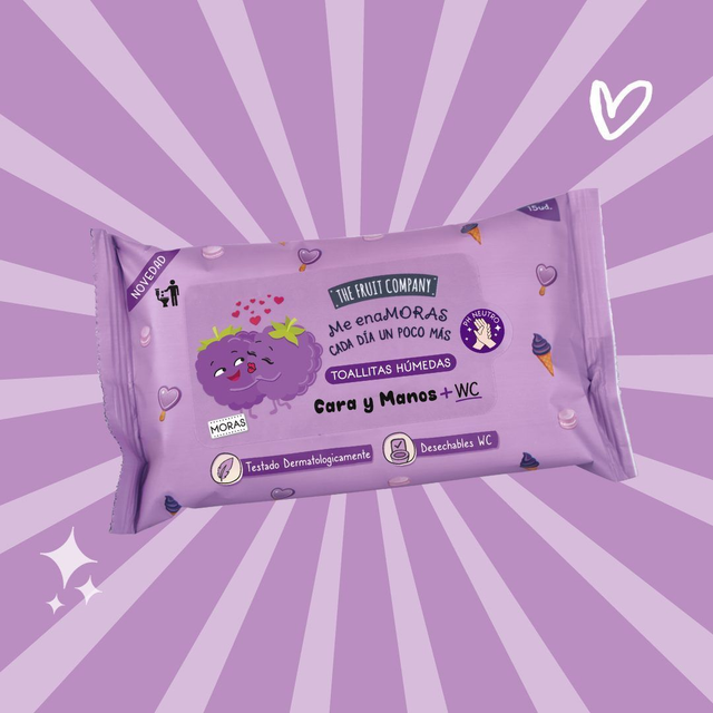 Lingettes désinfectantes - Mûre