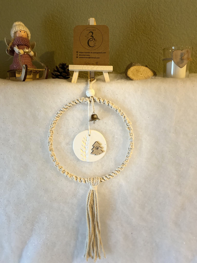 COURONNE en macramé