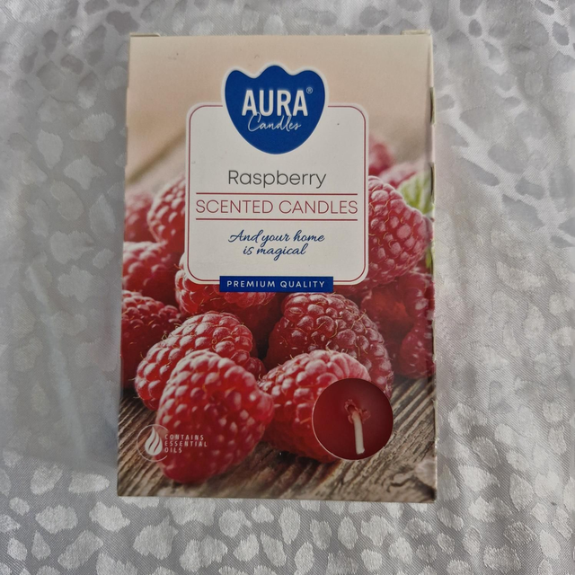 ✨️BOUGIE CHAUFFE PLAT FRAMBOISE 