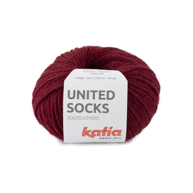 Katia United Socks Brique 16 X2