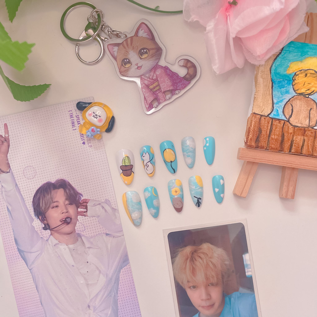 Set de Press-on Nails "Serendipity" 💛✨