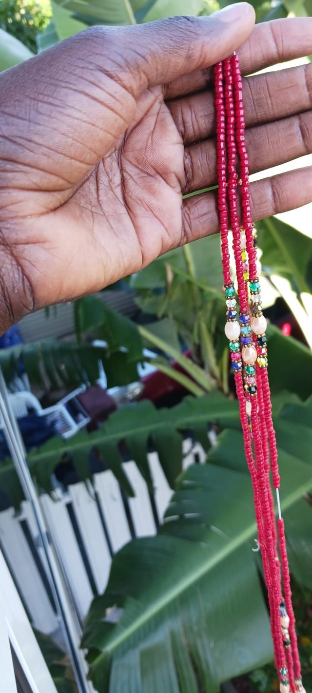 Baya, perles de reins, Fait main