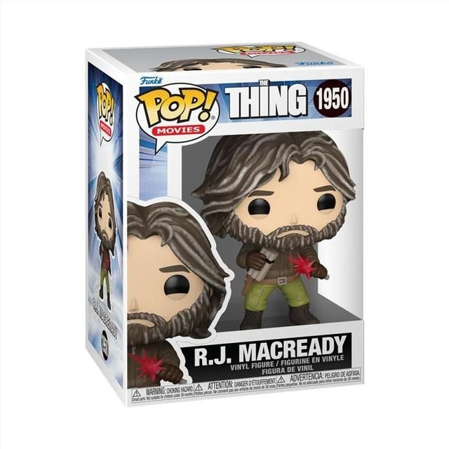 Funko The Thing POP! Movies Vinyl Figure RJ MacReady 9 Cm