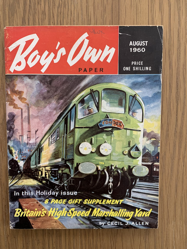 Boy's Own Paper August 1960
